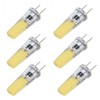 6Pcs G8 LED Bulb 5W Dimmable 2508 COB Energy Saving