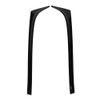 2pcs ABS Car Rear Window Side Wing Spoiler Fits for