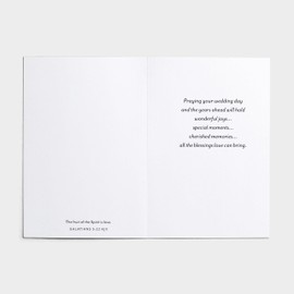 DaySpring - Congratulations on Your Wedding - King James Version - 4 Design Assortment with Scripture - 12 Boxed Cards & Envelopes (J1030)