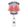 Dialysis Squad Kidney Badge Reel Retractable Accessories for Work Urine