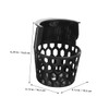 Gatuida 2 Pcs Heavy Duty Billiard Net Basket Durable Plastic