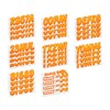 Stiffie STIFFIE Whipline Yellow/Orange 3" Boat & PWC Registration Decals