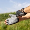 Urban Prime Short Gel-Padded Gloves Orange Cycling Gloves Summer Short