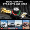 Top Post Battery Disconnect Switch, Car Battery Disconnect Switch, 12V-48V