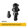 Evoshield Pro-Srz™ Upper Leg Guards - Black, Intermediate [13.5-15.5"]