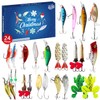 Christmas Holiday Advent Calendar 2024 Angel Men, Fishing Tackle Christmas