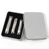 Pickle 손톱손질 굳은살정리 손톱연마 손톱깍이 손톱관리기 손톱깎이 3종세트 NC-03 실버