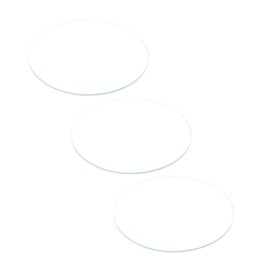 HARFINGTON 3pcs Watch Glass Crystal Lens, 42.5mm Dia. 1.1mm Edge Thickness Double Dome Round Clear Watch Glass Replacement Parts for Watchmaker Watch Glass Lens Replace