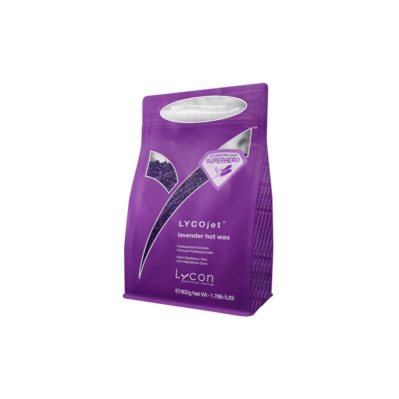 Lycon Wax ~ LycoJet Lavender Bead Wax 800 gram /
