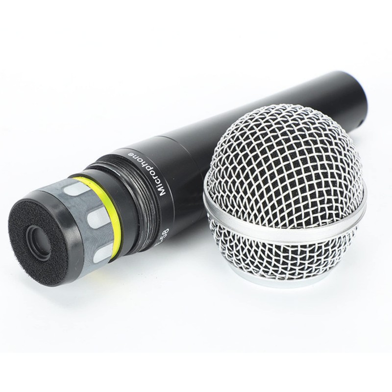 Fujirec Dynamic Microphone XLR Phone Cable Vocal Wired Hand Mic
