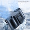 Portable Waist Clip Fan Super Strong Airflow 4 Speed Personal