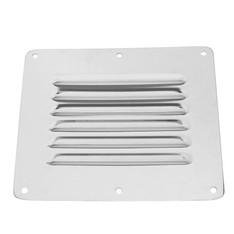 Boat Louvered Vent Rustproof 304 Stainless Steel Marine Ventilation Grille