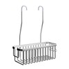 Hanging shower rack, bathroom storage rack, shampoo bracket, Space Aluminum