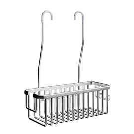 Hanging shower rack, bathroom storage rack, shampoo bracket, Space Aluminum Hanging Shower Organizer Basket for Bathroom,Bathtub, Over the Rod Shower Rack for Shampoo,Soap Bath Accessories