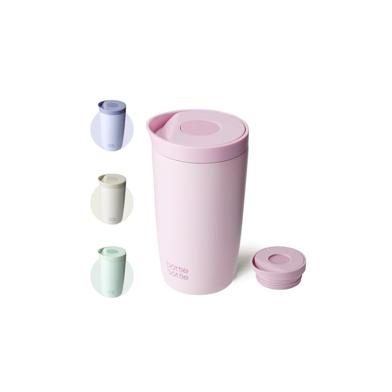 BOTTLE BOTTLE Taza de viaje aislada de 350ml con tapa