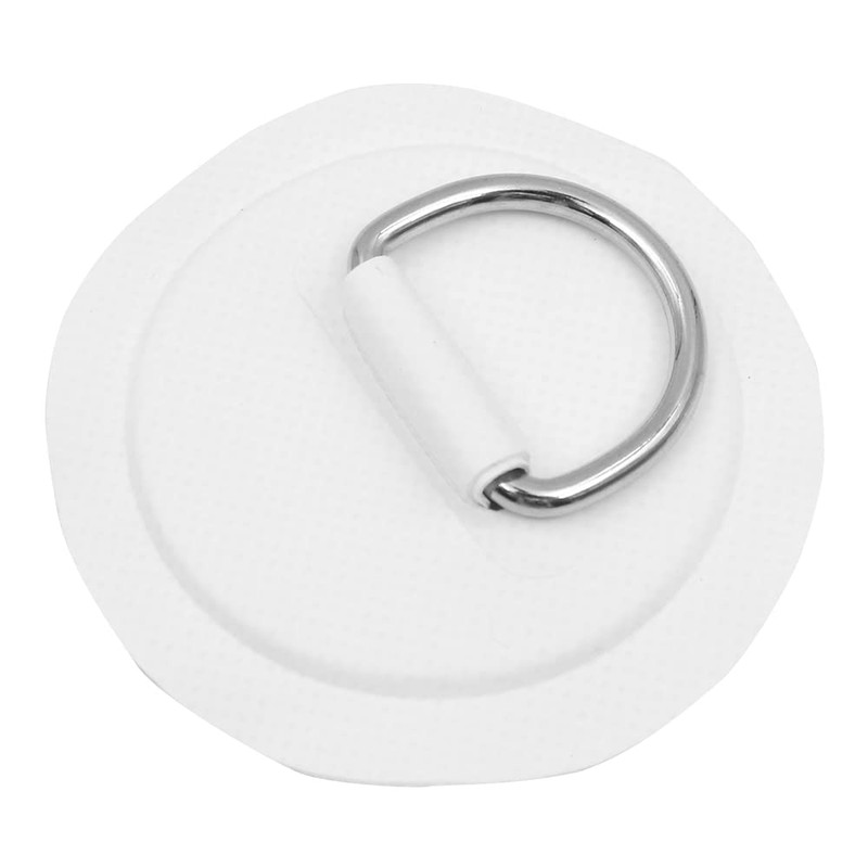 Tiardey 4pcs 3.15inch Inflatable Boat Kayak D-ring Small Round Pad/Patch