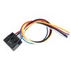 Silscvtt Actuator Connector Plug Harness 5-Way for K6T52372 Replacement for