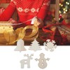 Innovative DIY Wooden Pendant Hanging Ornaments Crafts for Home Christmas
