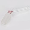 stonylab Angled Glass Adapter, Borosilicate Glass Pouring Adapter with 14/20
