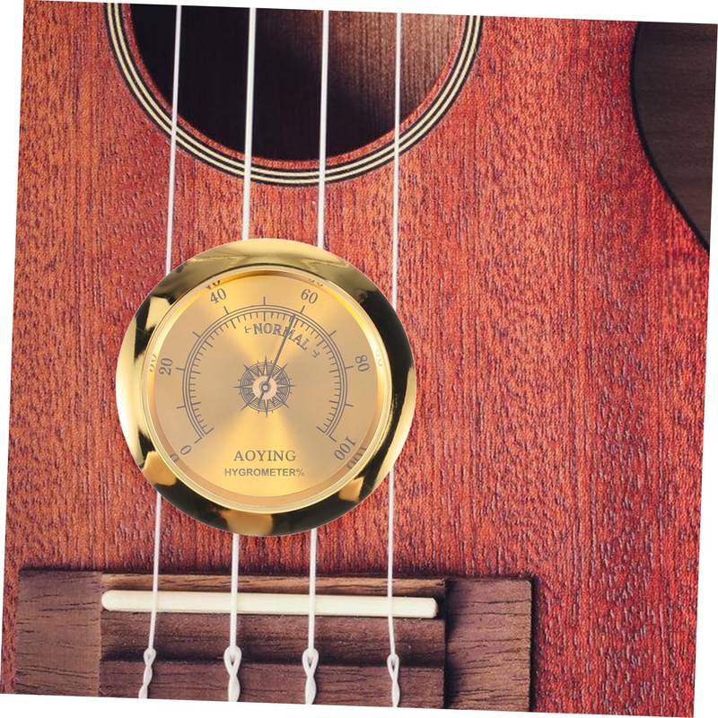 VICASKY Guitar Hygrometer Humidity Meter for Acoustic Folk Guitars Humidity