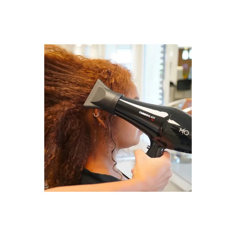 Secadora De Pelo Profesional Mq Turbo Black 2400 W Ligera