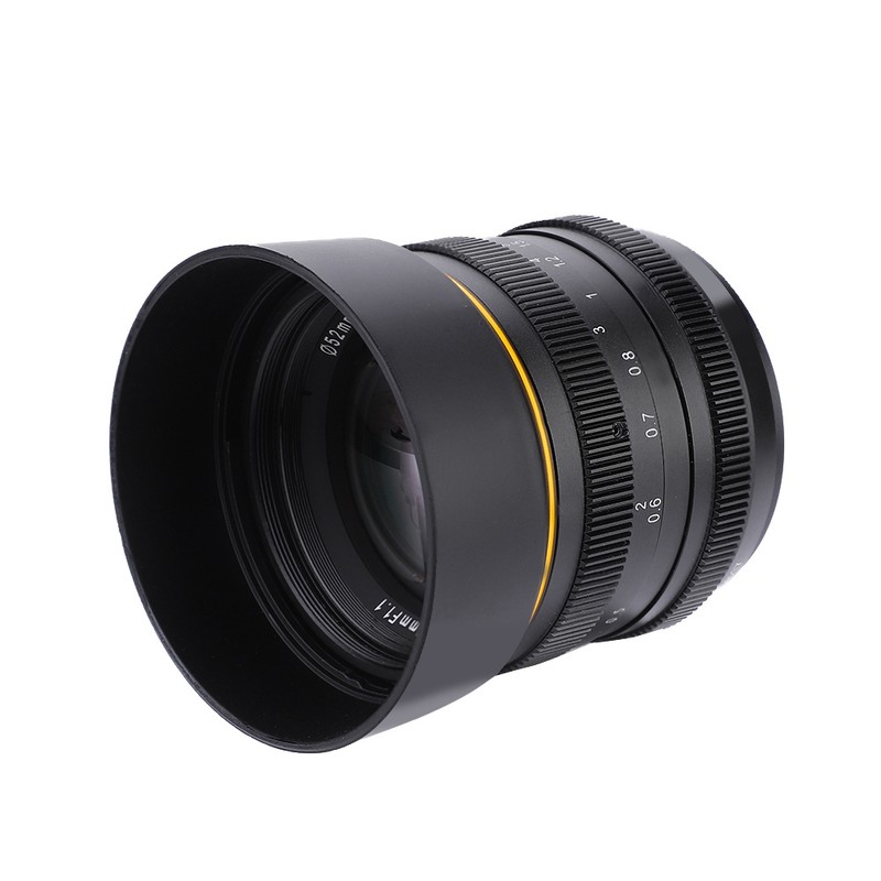 Kamlan 50mm f1.1 APS-C Large Aperture Manual Focus Lens for