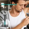 VGR 625 3-in-1 Men's Intimate Shaver, Wireless Body Razor