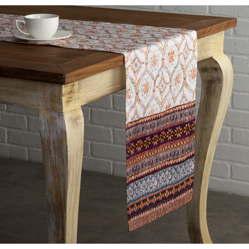 Maison d' Hermine Fair Isle 100% Cotton Table Runner Farmhouse