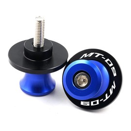 ZYAKOMO Fit For YAMAHA MT09 SP 2025 Tracer mt 09 2024 FZ09 2014-2021 2022 2023 MT-09 2021 MT09 accessories 6MM Motorcycle CNC Swingarm Spools Slider Stand Screws (Blue)