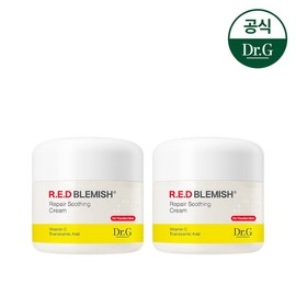 Dr.G Red Blemish Repair Soothing Cream 50ml x 2 / 닥터지 레드 블레미쉬 리페어 수딩크림 50ml 2개