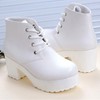 Beaumens Thick Sole Short Boots, 8.7 - 10.8 inches (22