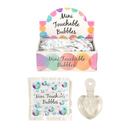 48x Mini Touchable Bubbles Hearts Party Bag Wedding Favours Table Decoration