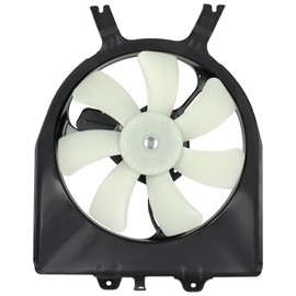 AZHZ Black A/C Condenser Fan Assembly for Honda for Odyssey 2005-2010 Passenger Side/RH Electric Cooling Fan Replace 610850