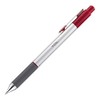 TUL BP3 Ballpoint, Retractable, Medium Point, 1.0 mm, Silver Barrel,