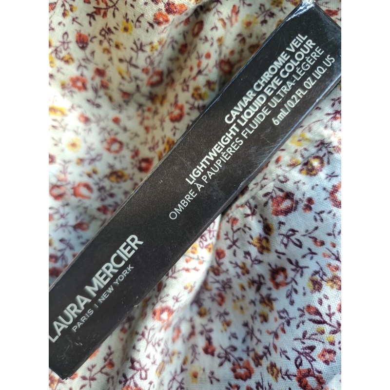 LAURA MERCIER - Liquid Eye Shadow- Caviar Chrome Veil -