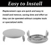 SagaSave 2PCS Trimmer Spool Cover Set, 33 * 75mm, Replacement