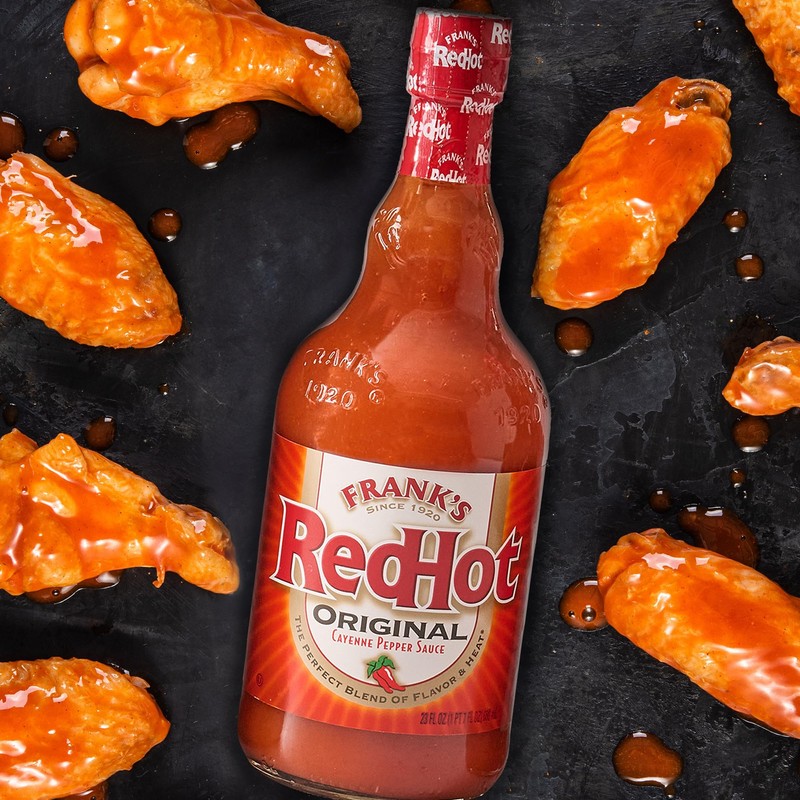 Frank's RedHot Original Cayenne Pepper Sauce, 23 fl oz (Pack