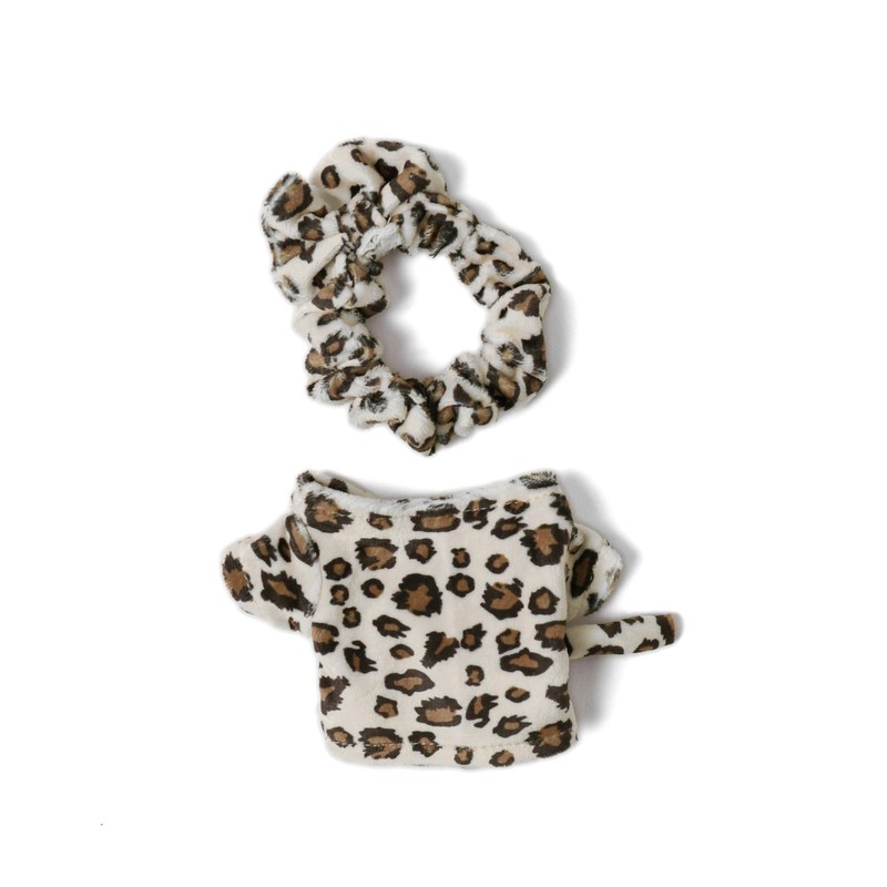 Wigo Women's Nui Bathrobe Set (Leopard) 5.9 inches (15 cm),