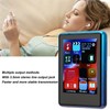 MP3 Player Bluetooth 5.0 Support FM Radio 2.4inch Full Touch