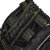 Zett BRGB35520 Soft Baseball Glove, Soft Steer, All-around, Black (1900)