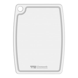 Greenworks Chopping Board Recycled Plastic 44x33cm White
