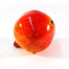 Unbranded Artificial Pomegranate Bright Medium - Plastic Decorative Fruit Red