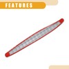 Partuto 2 Pcs 40cm Carbon Fiber Pattern Universal Bumper Guard