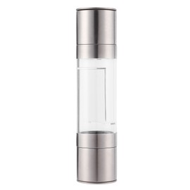 Pepper Grinder Adjustable 2 in 1 Stainless Steel Classy Mill Abrader Kitchen Utensils