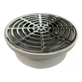 KYO Cifa Coladera Universal De Pvc Rejilla Cromada