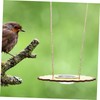 BESPORTBLE Flower Shape Bird Feeder Large Capacity Outdoor Swing Feeder