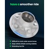SCITOO Wheel Hub Wheel Bearing Assembly fit Boat Trailer Galvanized