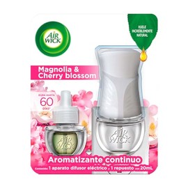 Air Wick® Aromatizante de Ambiente Eléctrico Aparato+Repuesto Magnolia & Cherry Blossom 21 ml