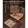 Cigar Humidor Box with Ventilation Grid – Holds up to