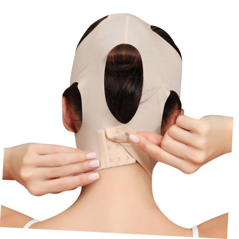 Outanaya 1pc Elastic Facial Mask Skin Tighten Sleep Mask for